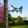 Aberto Design Bird On The Branch 04 - Negro